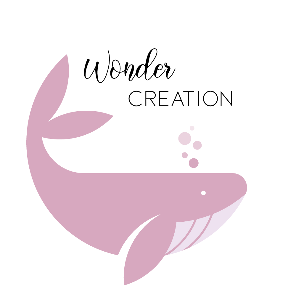 Baleine rose: Prototype d'un logo pour la création du compte